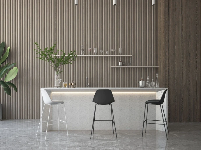 Tabouret de bar haut 75 cm modèle Cookie pour mange-debout - Legia Home