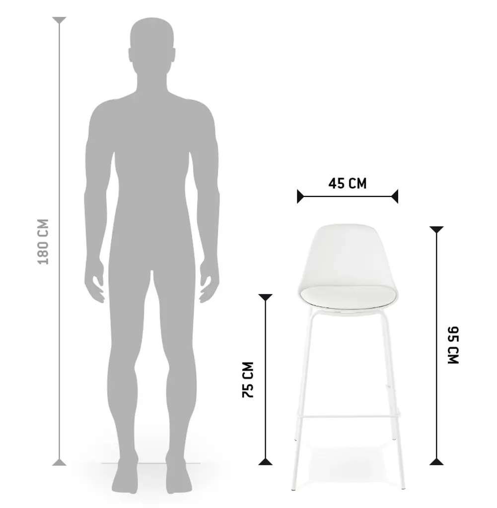 Tabouret design cookie pour un intérieur élégant