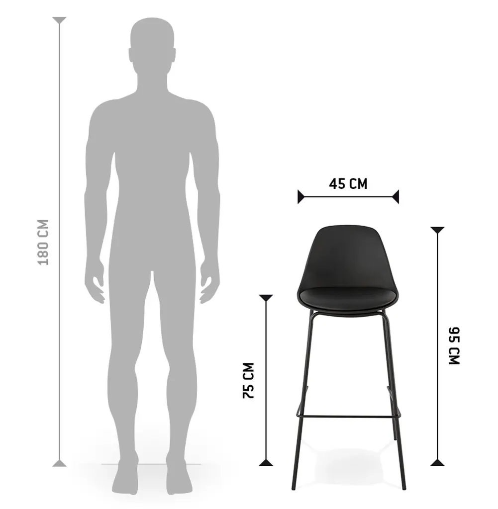 Tabouret design cookie pour un intérieur élégant