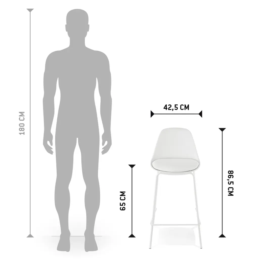 Tabouret design cookie pour un intérieur élégant