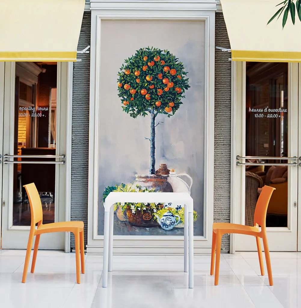 Chaise design intérieur extérieur ENZO par légia home