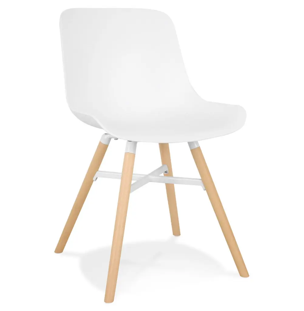 Chaise design GLADYS blanche par Légia Home chaise belge