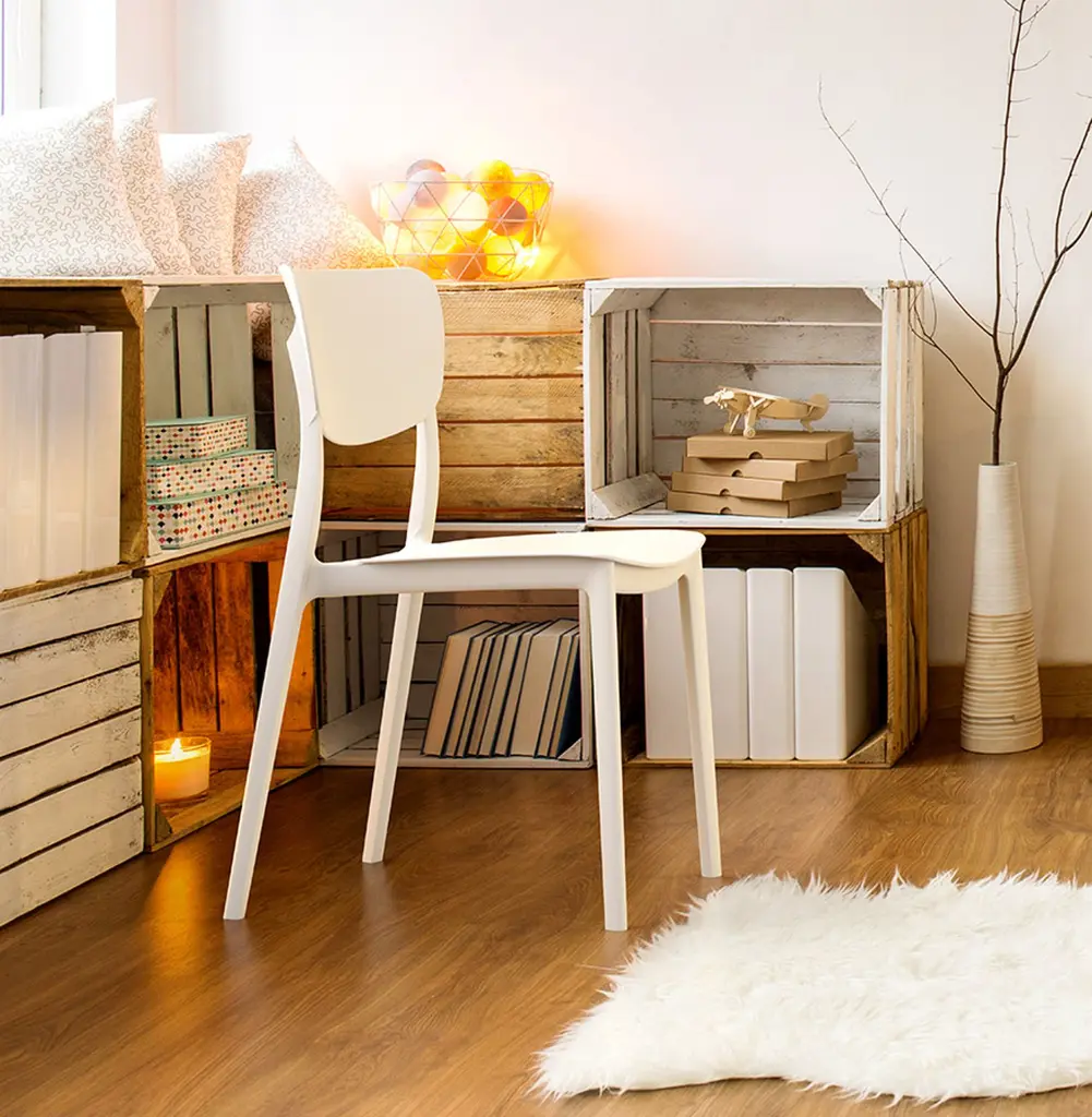 Chaise OMA empilable intérieur exterieur Legia Home