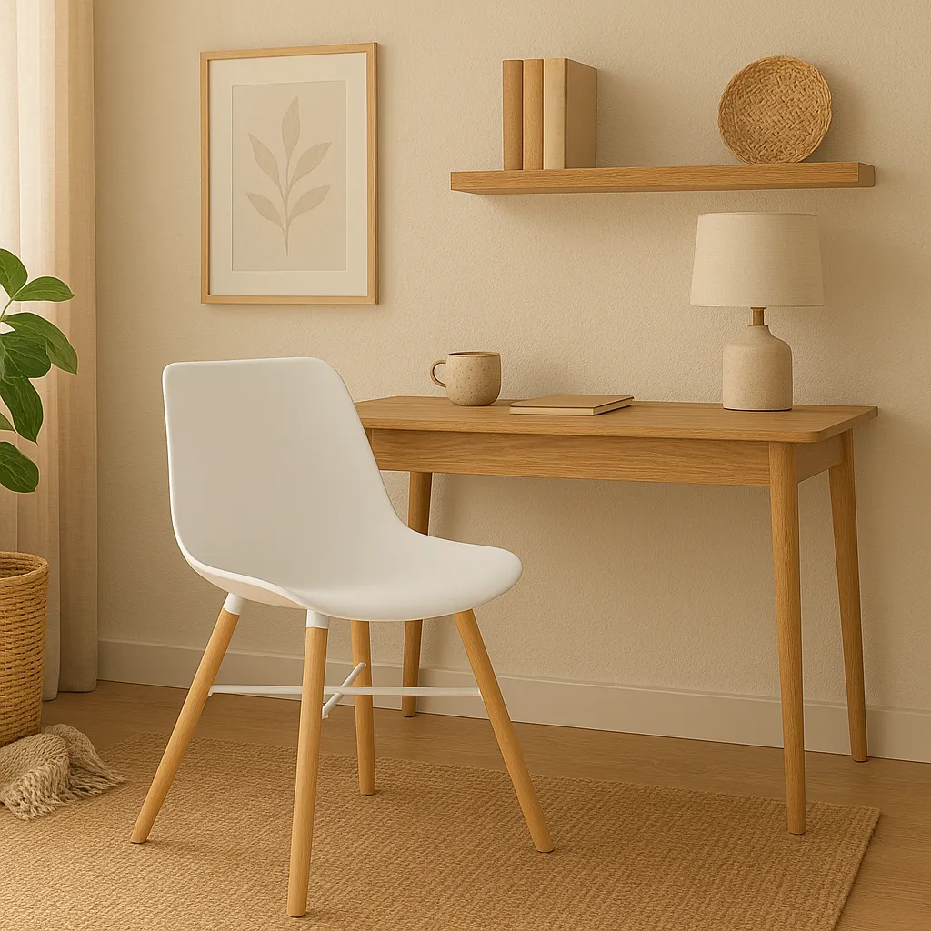 [CH04980WH] GLADYS white chair