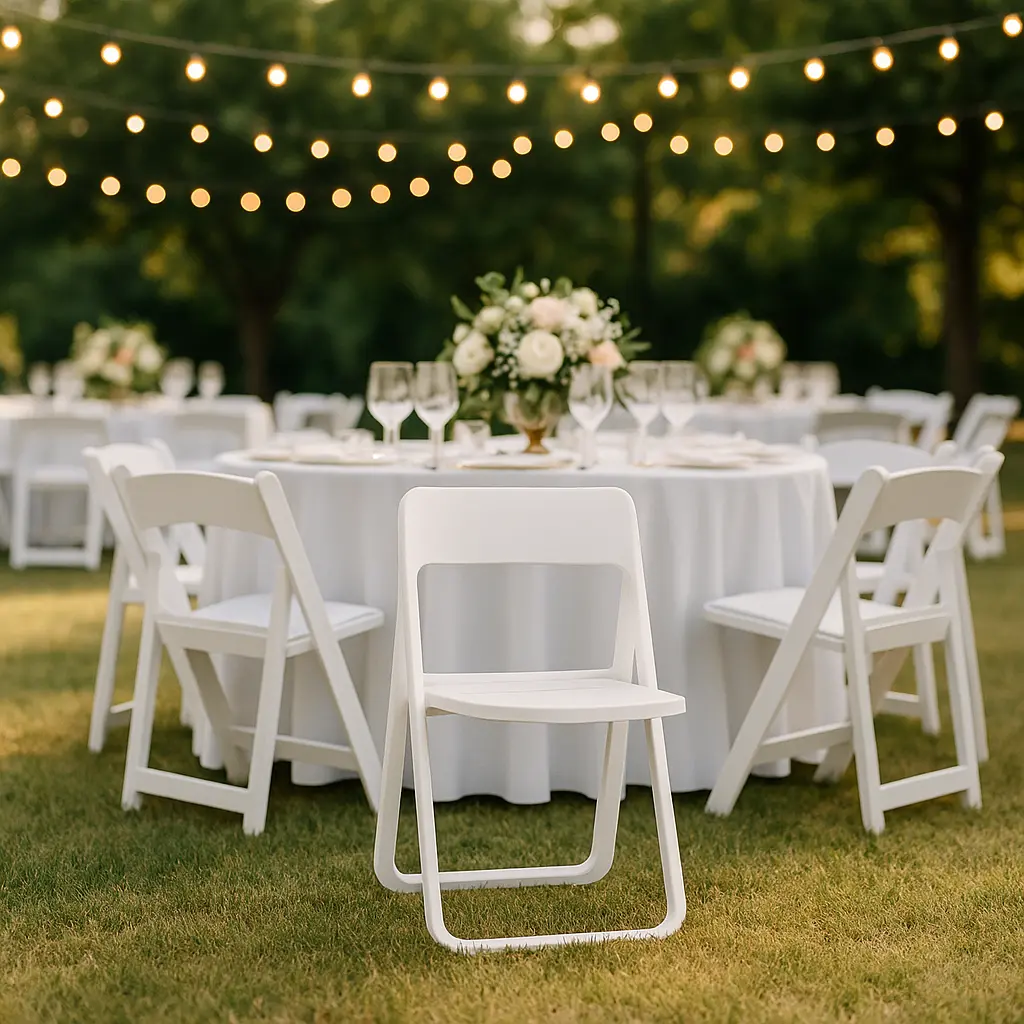 [CH04800WH] Chaise SLAG blanche