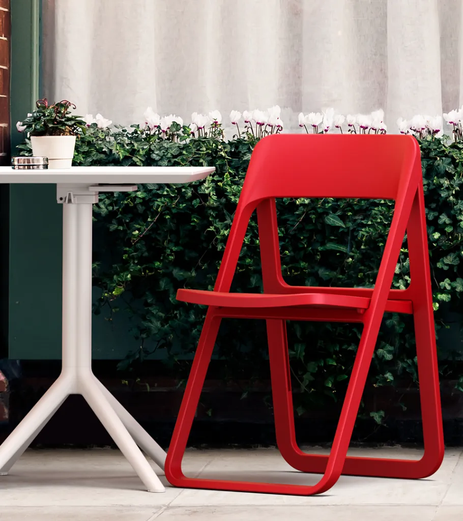 Chaise SLAG rouge